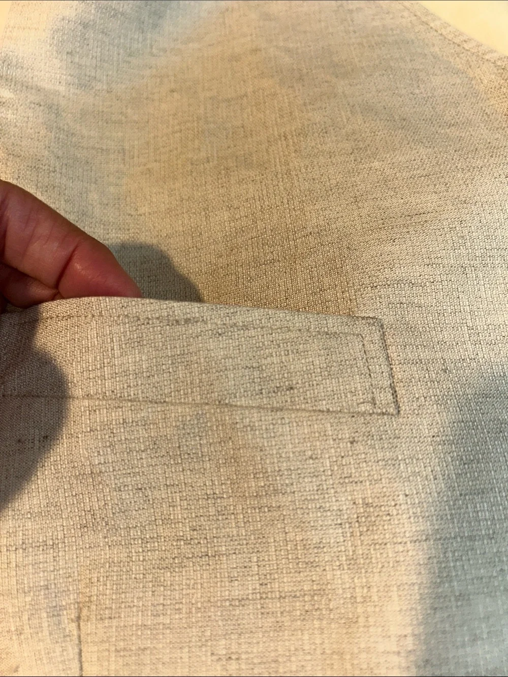 Double RL Ralph Lauren Linen/Silk Vest